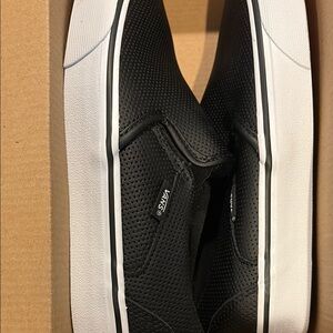 Vans Women's Black Slip-On Sneakers